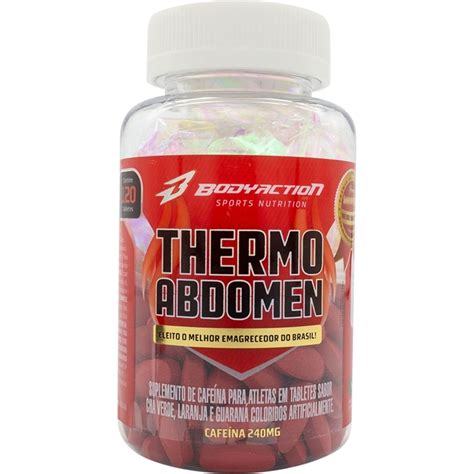 Thermo Abdomen Metab Accel Caps Bodyaction Body Action