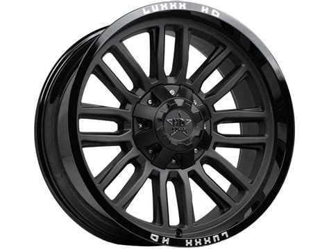 Luxxx Hd Matte Gloss Black Lhd Wheel Lhd G A