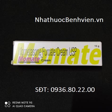 Thuốc Bôi Momate Cream 15g Nhà Thuốc Bệnh Viện 0936 80 22 00