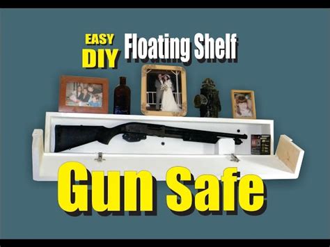 Hidden Gun Storage Shelf