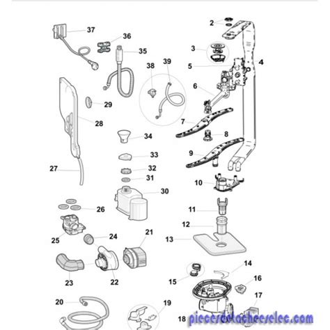 Bloc De Chauffe Joint Pour Lave Vaisselle Hotpoint Lave Vaisselle