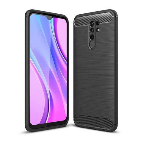 Etui Pancerne Karbon Xiaomi Redmi 9 Czarny Bestphone Sklep EMPIK