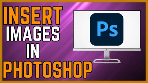 How To Insert Image In Photoshop Quick And Easy YouTube