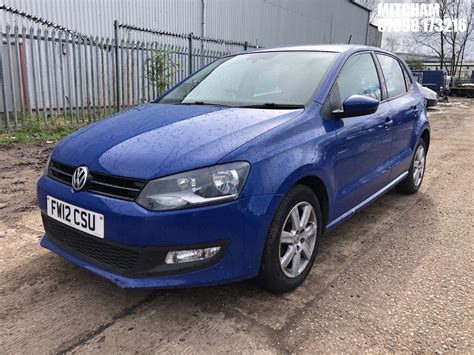 John Pye Vehicle Auctions Location Mitcham 2012 VOLKSWAGEN POLO