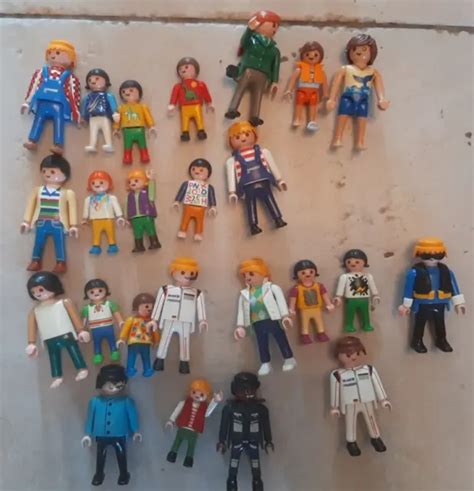 Playmobil Lot Personnages Divers Famille Avec Enfants Et Autre Eur