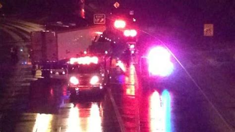 Sb I 75 Reopens After Truck Crash Fuel Spill