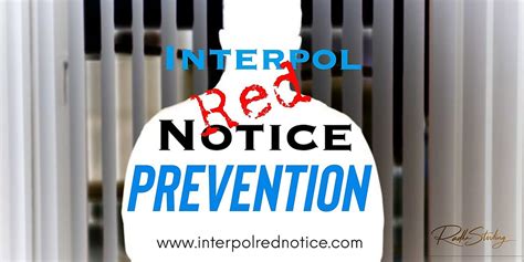 How to prevent an Interpol Red Notice