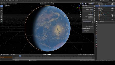 Photo Realistic Earth Blender 3d 283 Eevee Youtube