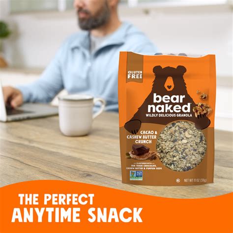 Bear Naked Cacao Cashew Butter Crunch Granola Same Day Delivery Or Pickup Publix