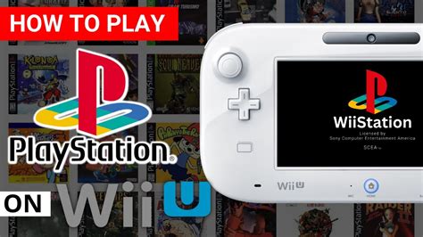 How to Play Playstation Games on Wii U Free | WiiStation Emulator 2023 ...