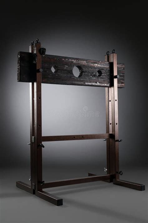 Bdsm Furniture View Against Gray Background Stock Image - Image of ...