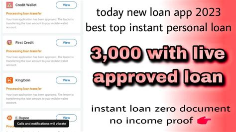 Omg Instant Personal Loan Without Income Proof Today New Loan App