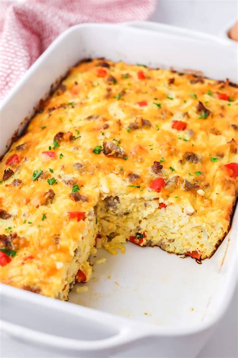 Sausage Egg And Cheese Hashbrown Casserole at Barbara Evie blog