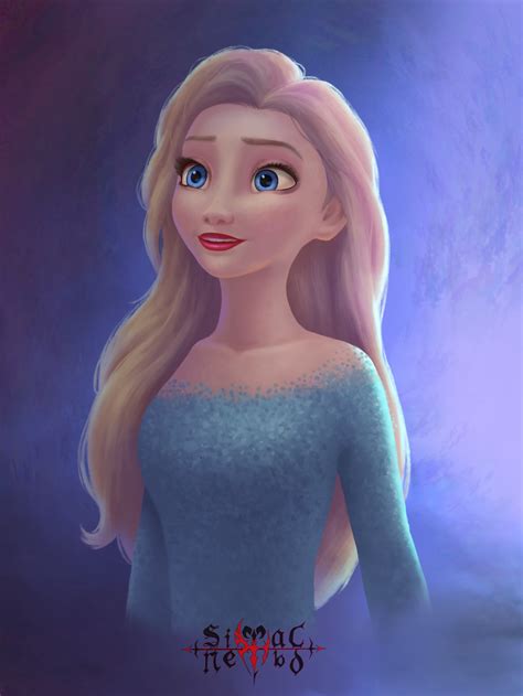 Artstation Elsa Frozen Simac Nerbo Disney Frozen Elsa Art Disney Princess Art Disney