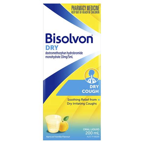 Buy Bisolvon Dry Oral Liquid 200ml Cough Liquid Online At Epharmacy®