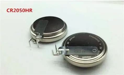 NEW CR2050HR CR2050 3v high temperature lithium manganese dioxide ...