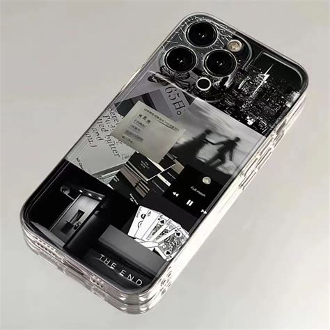 Casing Infinix Hot Pro Plus Advanced Creative Retro Life Fragments Phone Case Anti Falling