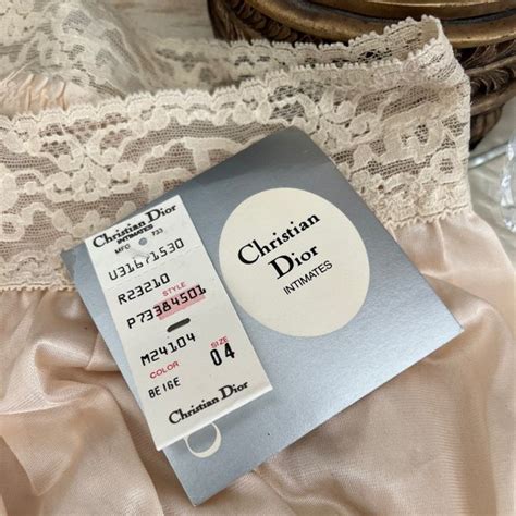 Dior Intimates Sleepwear New Dior Vintage Nude Highwaisted Monogram Top Christian Dior