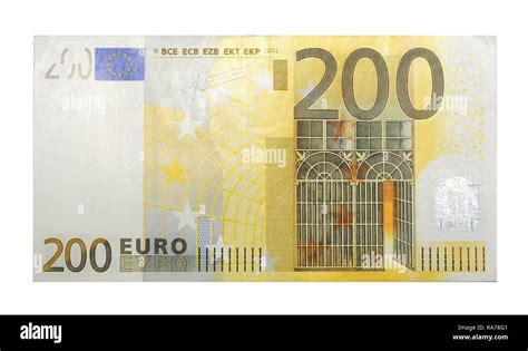 200 Euro banknote Stock Photo - Alamy