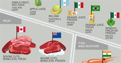 Georgia Tucker Lyon On Linkedin Visualizing Top Us Food Imports By