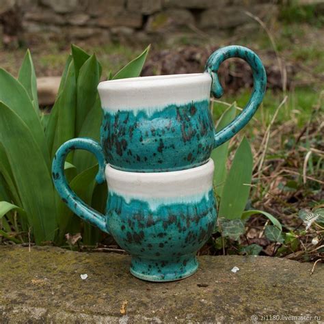 Чашка "Лагуна" в интернет-магазине на Ярмарке Мастеров | Кружки и чашки ...