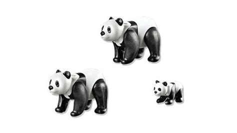 2 Pandas Mit Baby Playmobil® Freizeit 6652 1