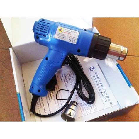 Jual Mesin Heat Gun Heavy Duty Murah Hot Air Gun Alat Blower Pemanas Plastik Pvc Besi Suhu