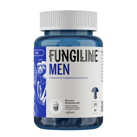 Daily Men • 60 capsules купить в Казахстане. Грибная аптека Михаила ...