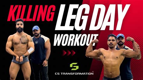 Killing Leg Day Workout Competition Prep Malayalam YouTube