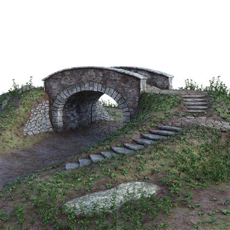 Download Stone Bridge, Steps, Grass. Royalty-Free Stock Illustration Image - Pixabay