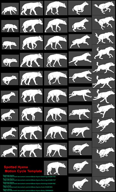Hyena Base Sample by ArnaTornwolf on DeviantArt | Hyena, Animal