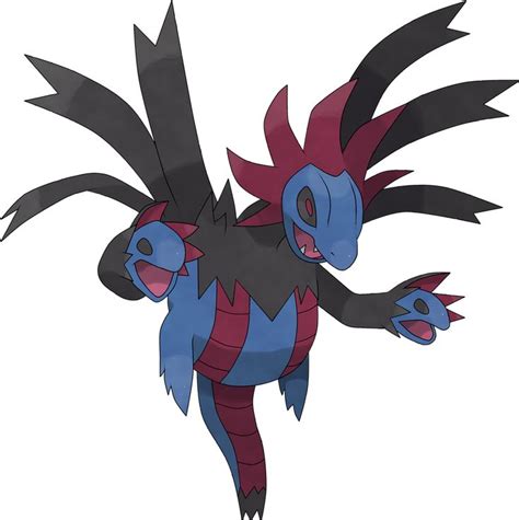 Hydreigon By Gyarados10 On Deviantart Character Drawing Black