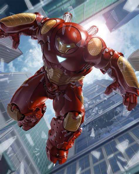 ArtStation - Marvel War of Heros - Hulk Buster