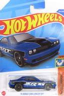 駿河屋 買取 DODGE CHALLENGER SRT ブルーホワイトブラック Hot Wheels