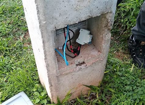 Furto de fios elétricos fecha EAP Marina