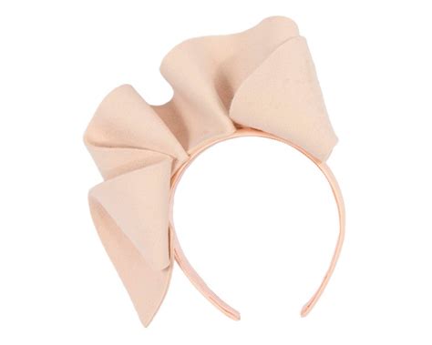 Nude Felt Winter Fascinator By Max Alexander Buy Online At Fascinators Shop J412NU