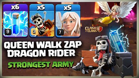 Best Th14 3 Star Attack Th14 Qc Dragon Rider Th14 Zap Dragon Rider