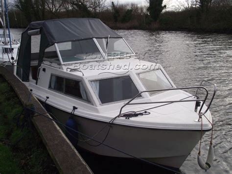 grp motor boat  grp aft cabin cruiser  sale