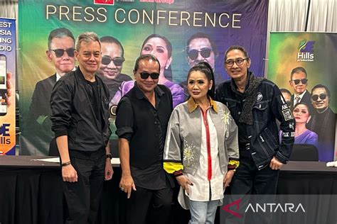 Empat Legenda Musik Berkumpul Di Konser Indonesia Semua Jadi Satu