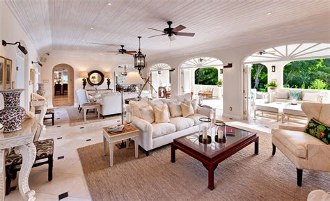 Windward villa living room inside | Barbados Barbados