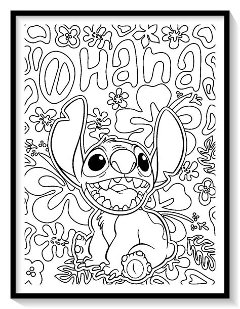 70 Dibujos De Lilo Y Stitch Para Colorear Dibujo Imu00e1genes Stitch Coloring Pages