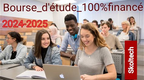 Bourse d étude 2024 2025 Comment postulé Sholtech 100 financé Master