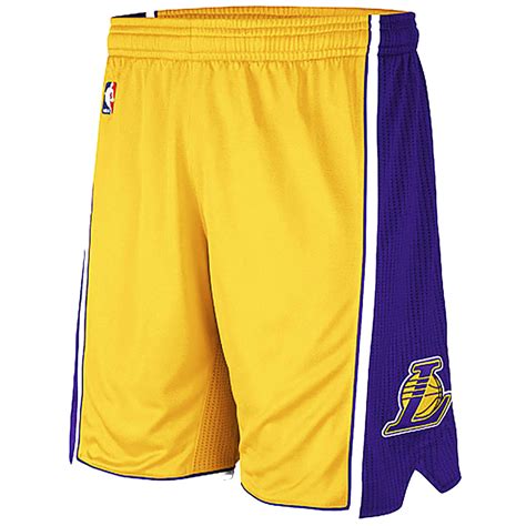 Баскетбольные шорты NBA Лос-Анджелес Лейкерс LA LAKERS желтые SWINGMAN ...