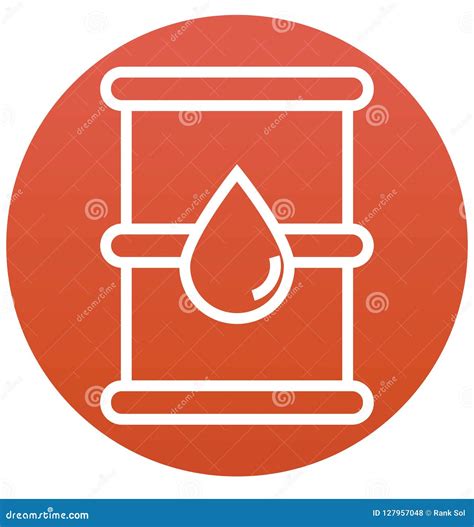 Fuel Container Fuel Drum Vector Icon Can Be Easily Modified Or Edit