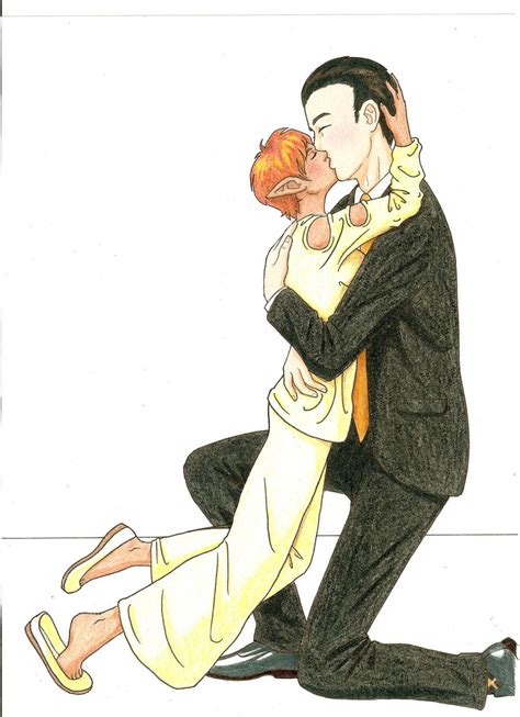 Artemis Fowl Kissing Holly Short By Fluffynabs On Deviantart