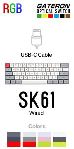 Amazon EPOMAKER SKYLOONG SK61 61 Keys 60 Hot Swappable Programmable Mechanical Gaming