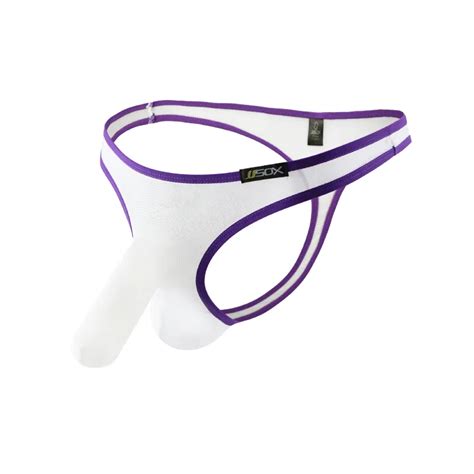 Bikini Bikini String String Briefs Ice Seda Gay Sexy Sissy Brass Pene Vaina U Pantalones