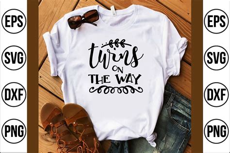 Twins on the Way Graphic by akdesignstorebd · Creative Fabrica