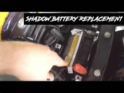 How To Change The Battery On A Honda Shadow Honda Shadow Ace