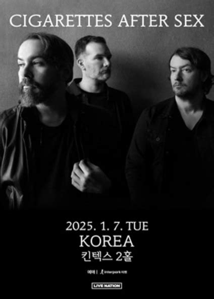 Cigarettes After Sex X S World Tour 2025 In Seoul Concert